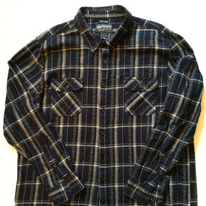 Mens Plaid Shirt XXXL